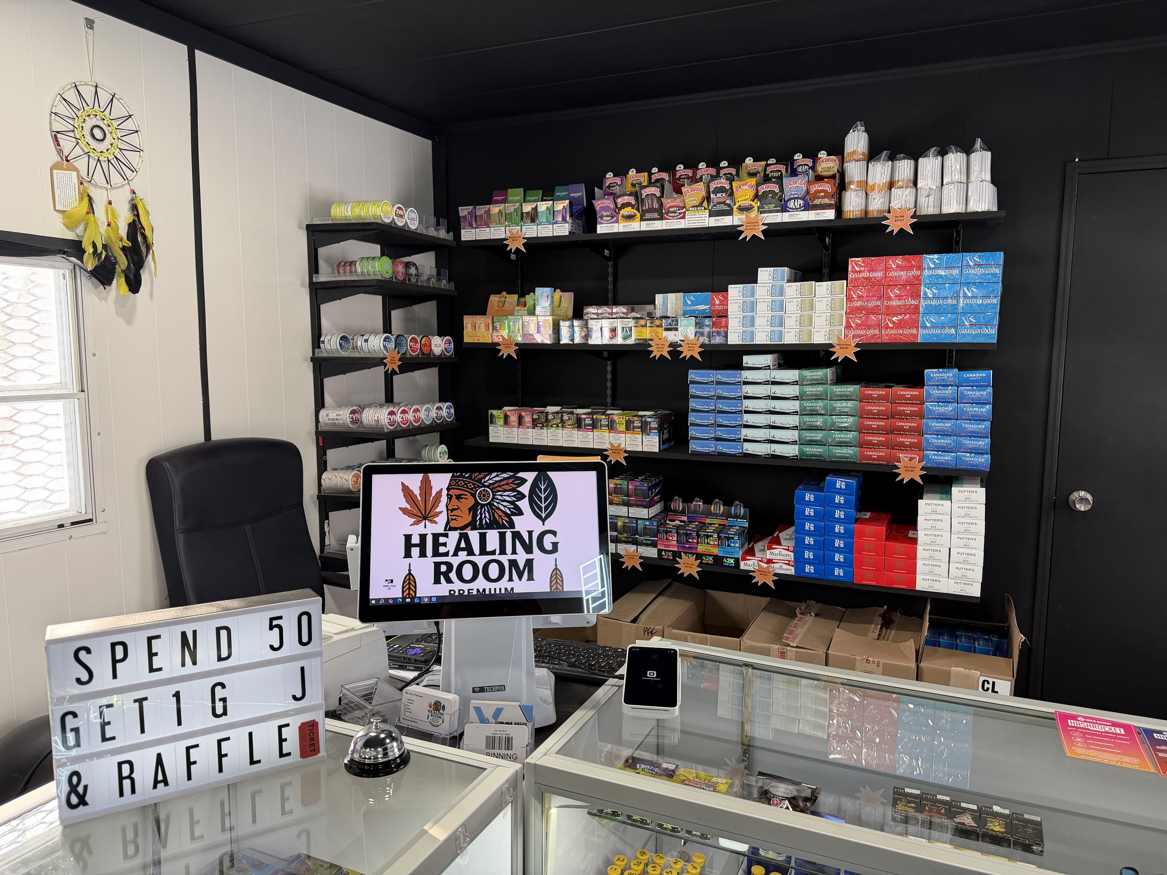 Healing Room Store Interior - View 1